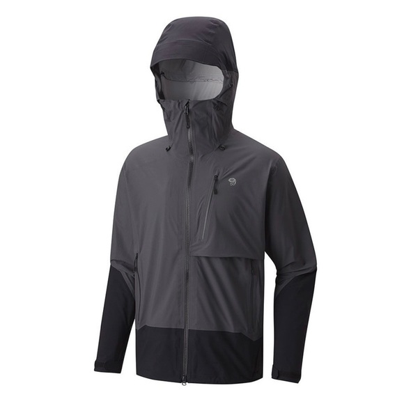 Mountain Hardwear Men's Superforma Jacket, Grey / Black